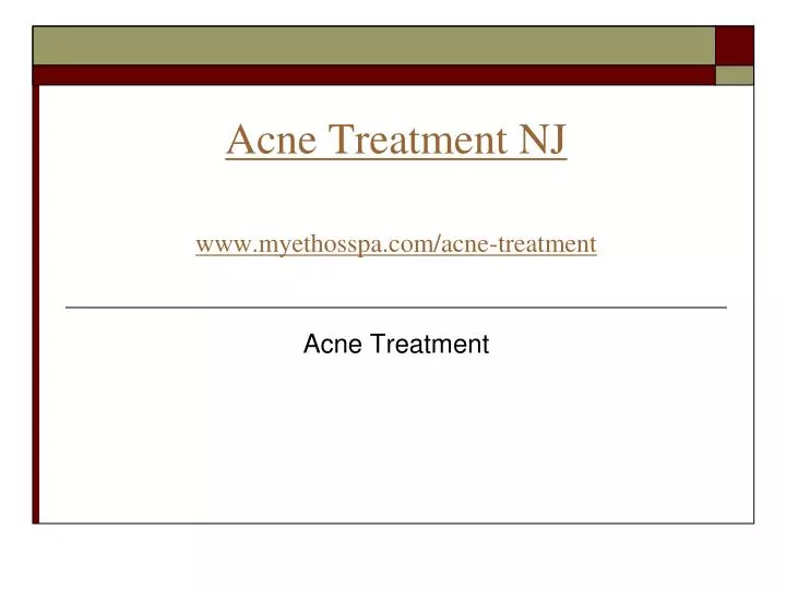 acne treatment nj www myethosspa com acne treatment