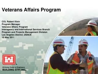 Veterans Affairs Program