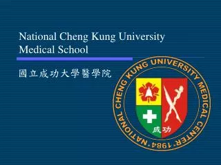 national cheng kung university medical school