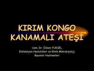 kirim kongo kanamali ate
