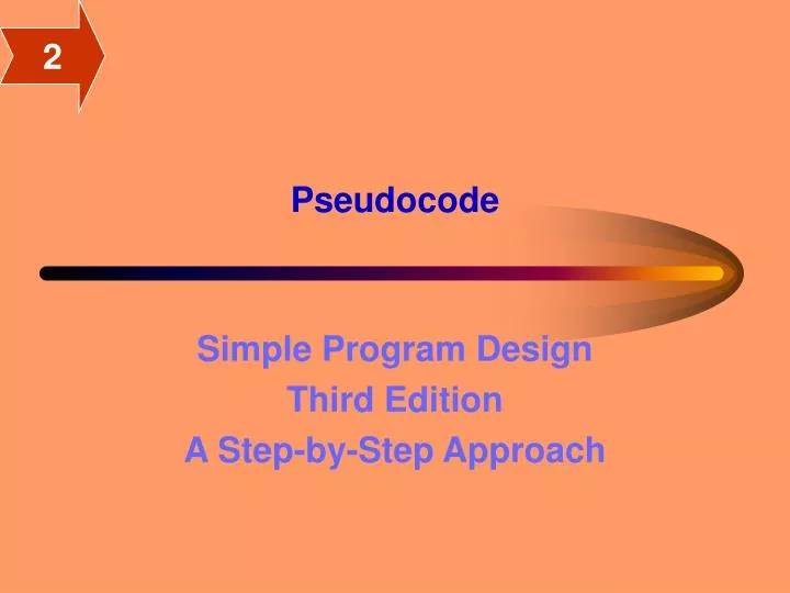 pseudocode