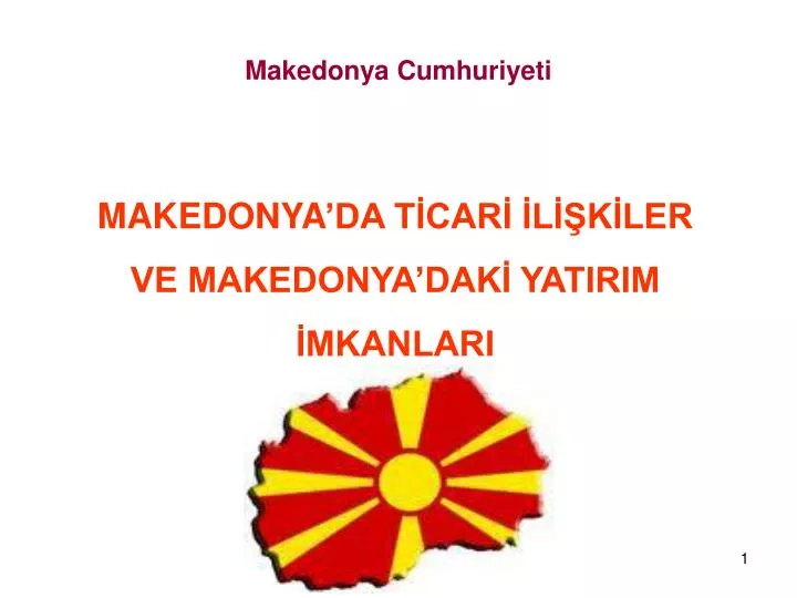 makedonya cumhuriyeti