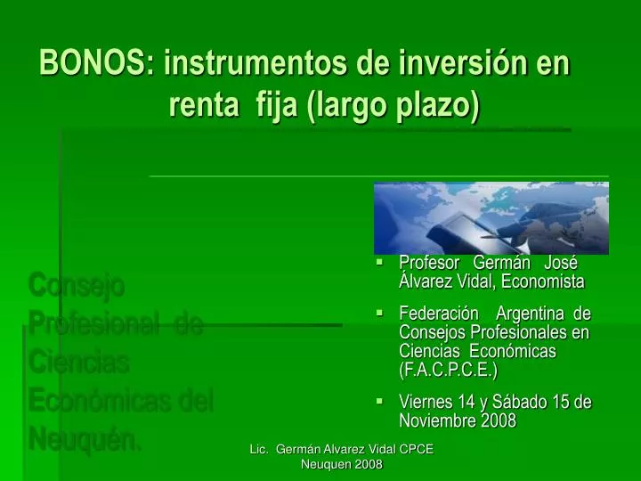 bo nos instrumentos de inversi n en renta fija largo plazo