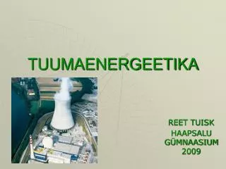 tuumaenergeetika