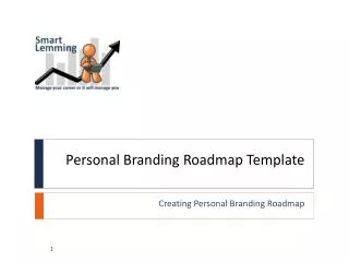 Personal Branding Roadmap Template