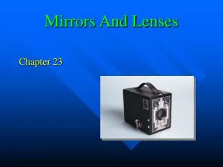 Mirrors And Lenses
