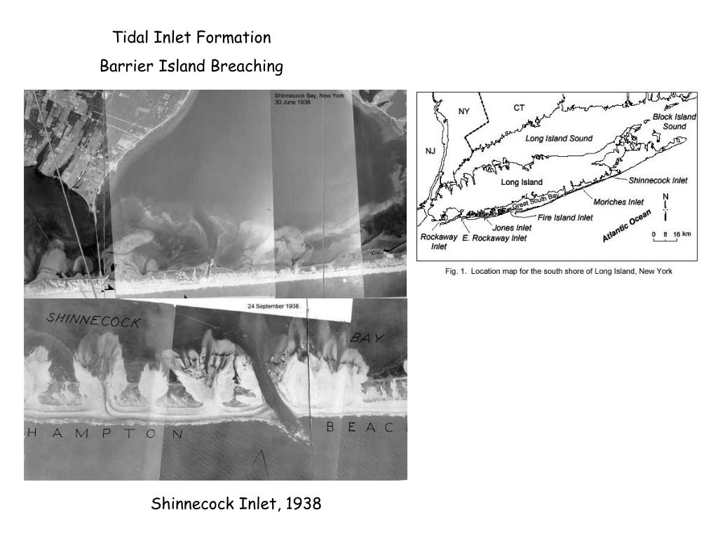 PPT - Tidal Inlet Formation Barrier Island Breaching PowerPoint ...