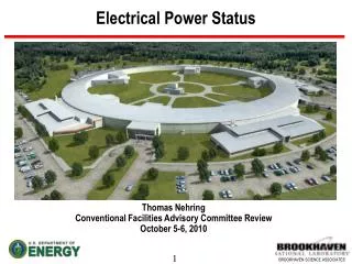 Electrical Power Status