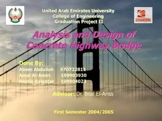 Analysis and Design of Concrete Highway Bridge
