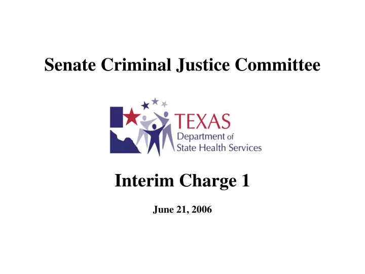 senate criminal justice committee