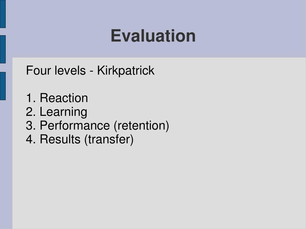 PPT - Evaluation PowerPoint Presentation, free download - ID:702417