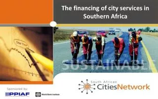 The financing of city services in Southern Africa