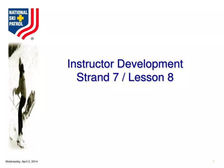 instructor development strand 7 lesson 8