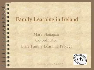 Family Learning in Ireland