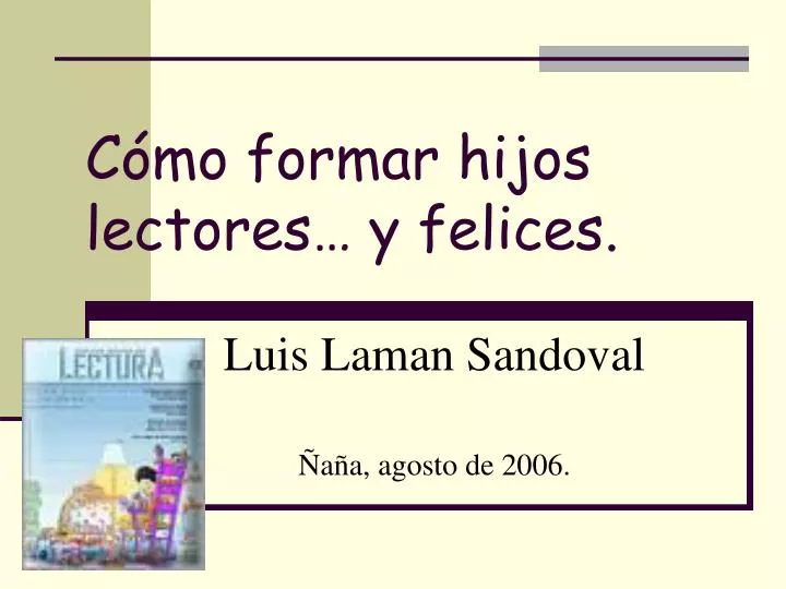 c mo formar hijos lectores y felices