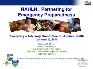 NAHLN: Partnering for Emergency Preparedness