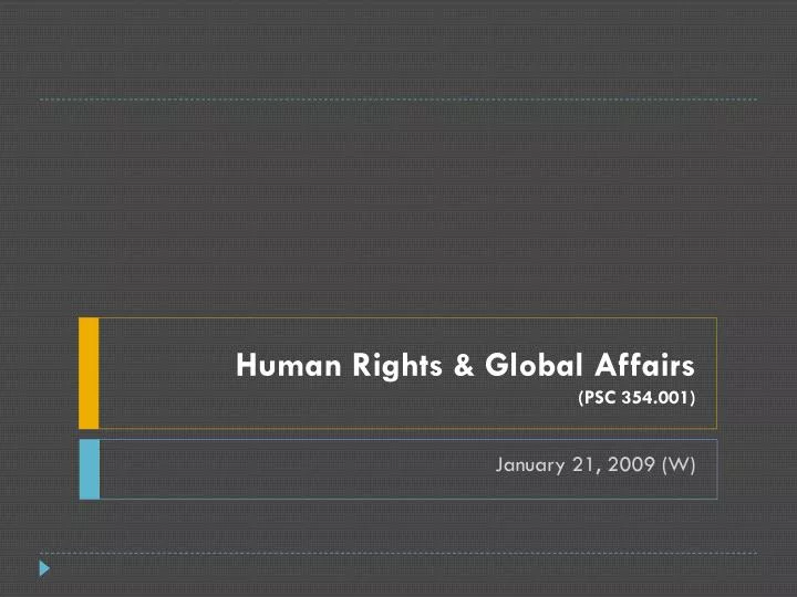 human rights global affairs psc 354 001