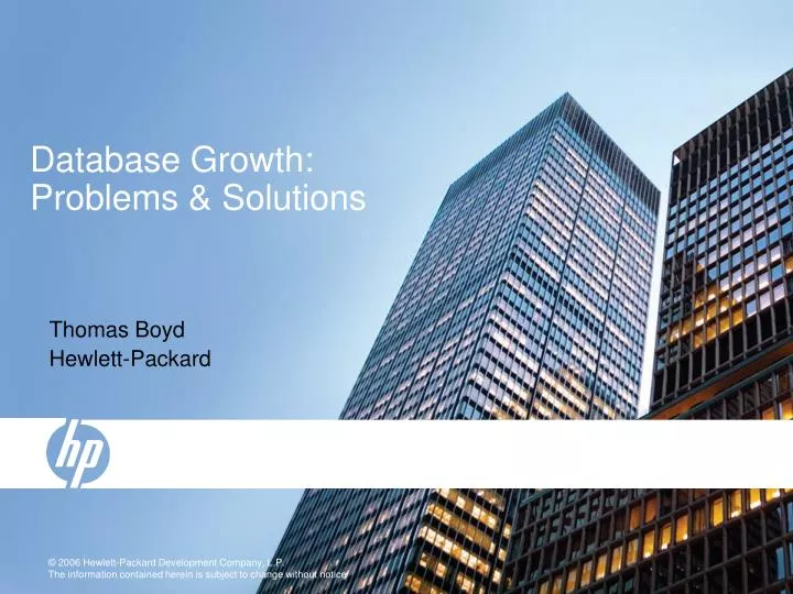 database growth problems solutions