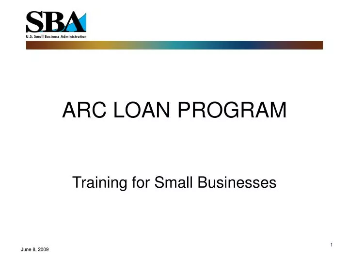 arc loan program