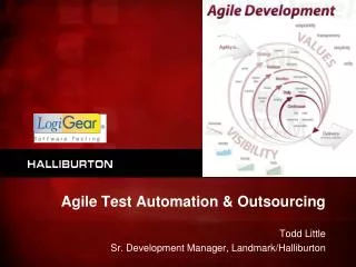 Agile Test Automation &amp; Outsourcing