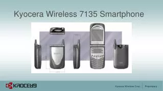 Kyocera Wireless 7135 Smartphone