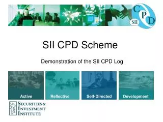 SII CPD Scheme