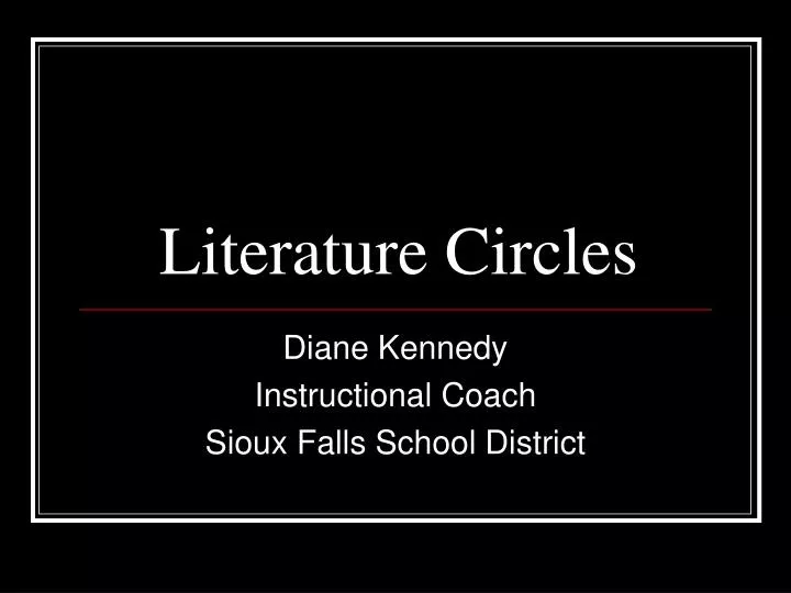 literature circles