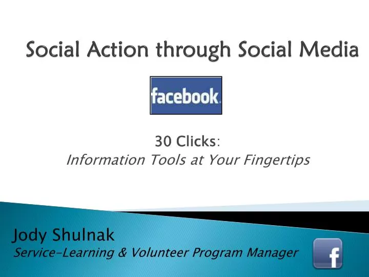 social action through social media