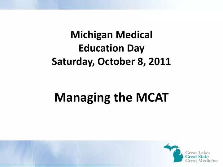 michigan medical education day saturday october 8 2011