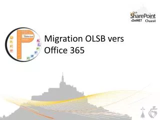 Migration OLSB vers Office 365