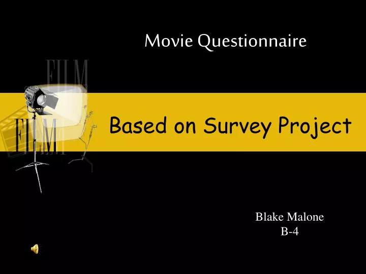 movie questionnaire