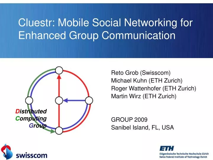 cluestr mobile social networking for enhanced group communication