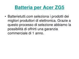 Batteria Acer 5630G Series