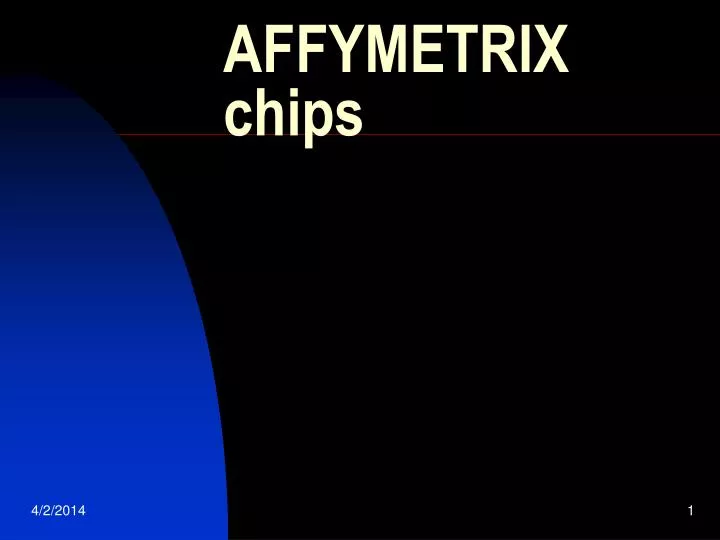 affymetrix chips