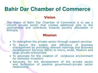 Bahir Dar Chamber of Commerce