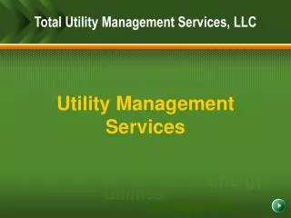 Utility Management Services