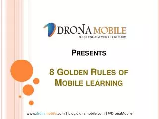 8 Golden Rules of Mobile Learning