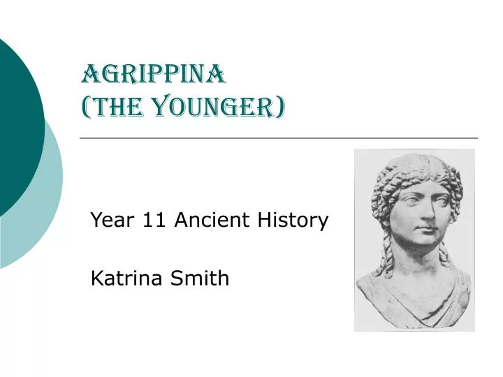 agrippina the younger