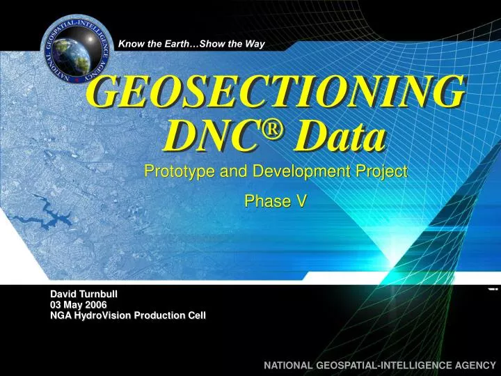 geosectioning dnc data