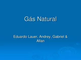 g s natural