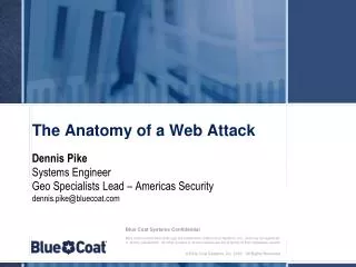 The Anatomy of a Web Attack