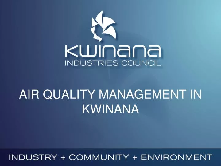 air quality management in kwinana