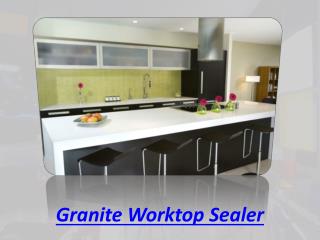 Granite Worktop Sealer