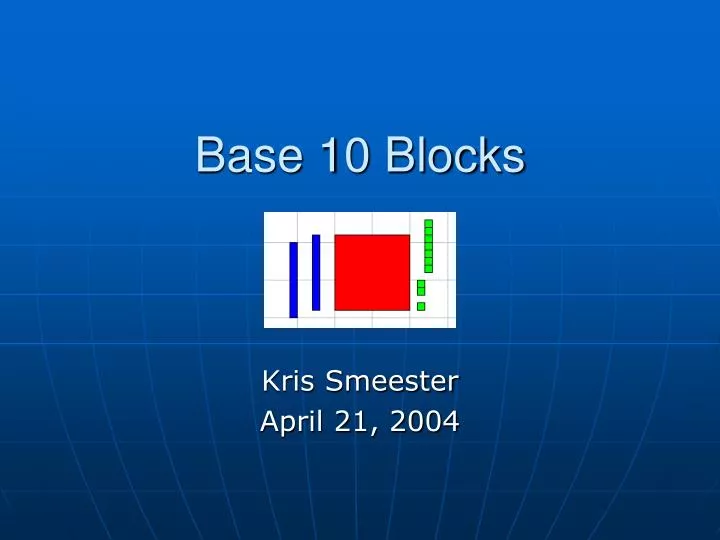 base 10 blocks