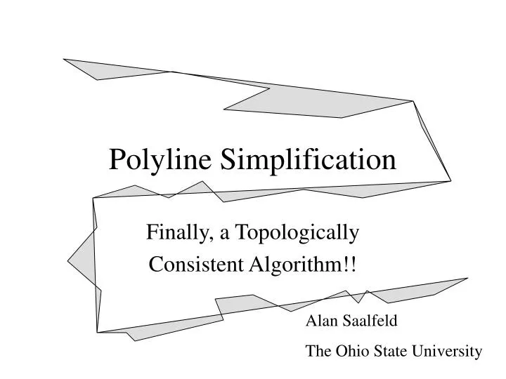 polyline simplification