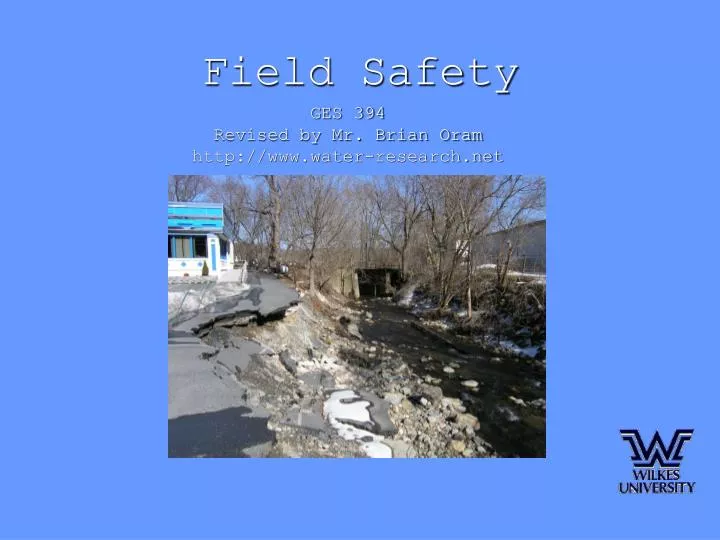 field safety