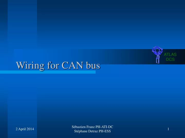 wiring for can bus