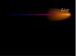 Lisp - slide 1