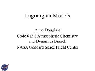 Lagrangian Models