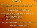 BARROCO - slide 1